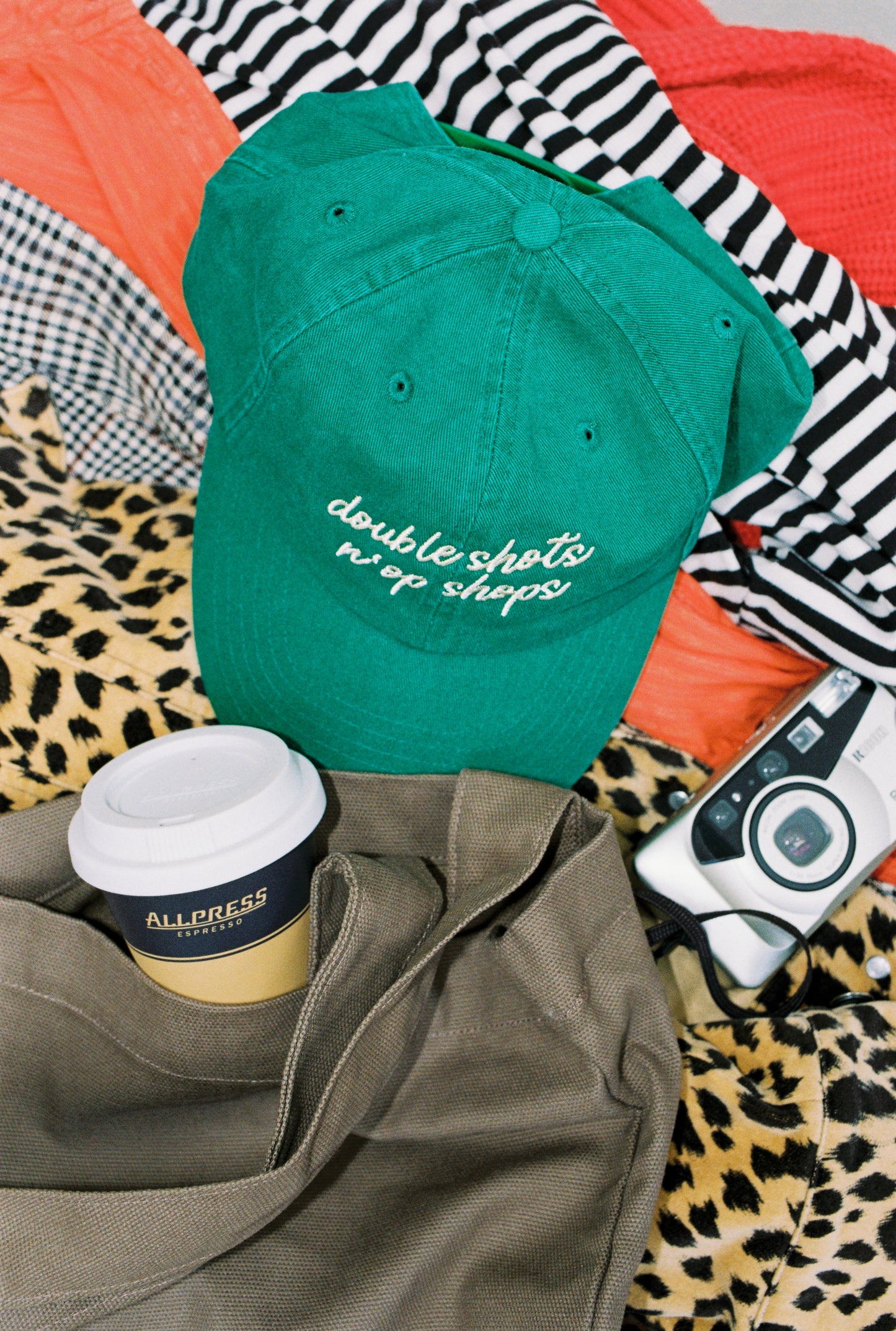 'DOUBLE SHOTS N' OP SHOPS' DAD CAP