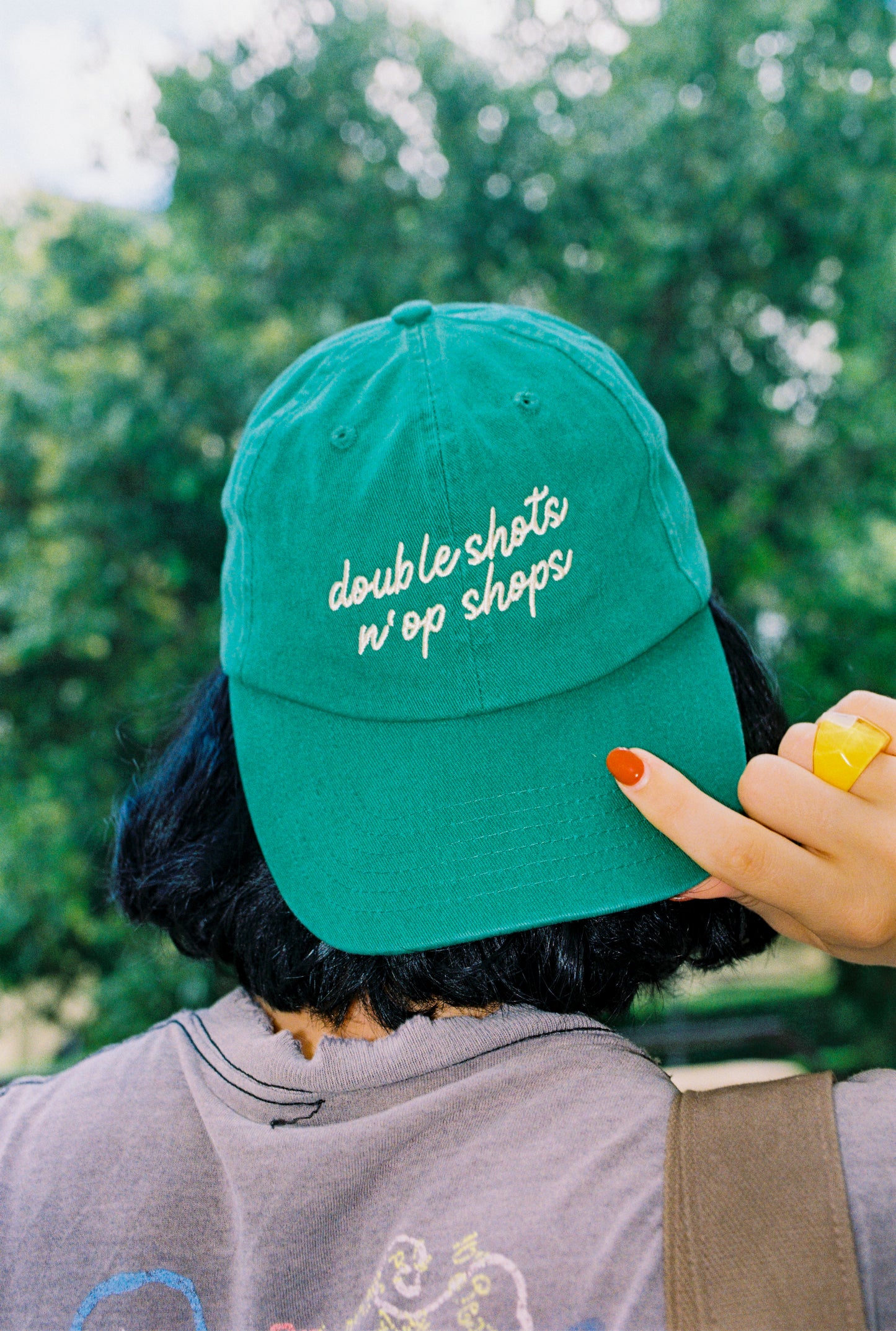 'DOUBLE SHOTS N' OP SHOPS' DAD CAP
