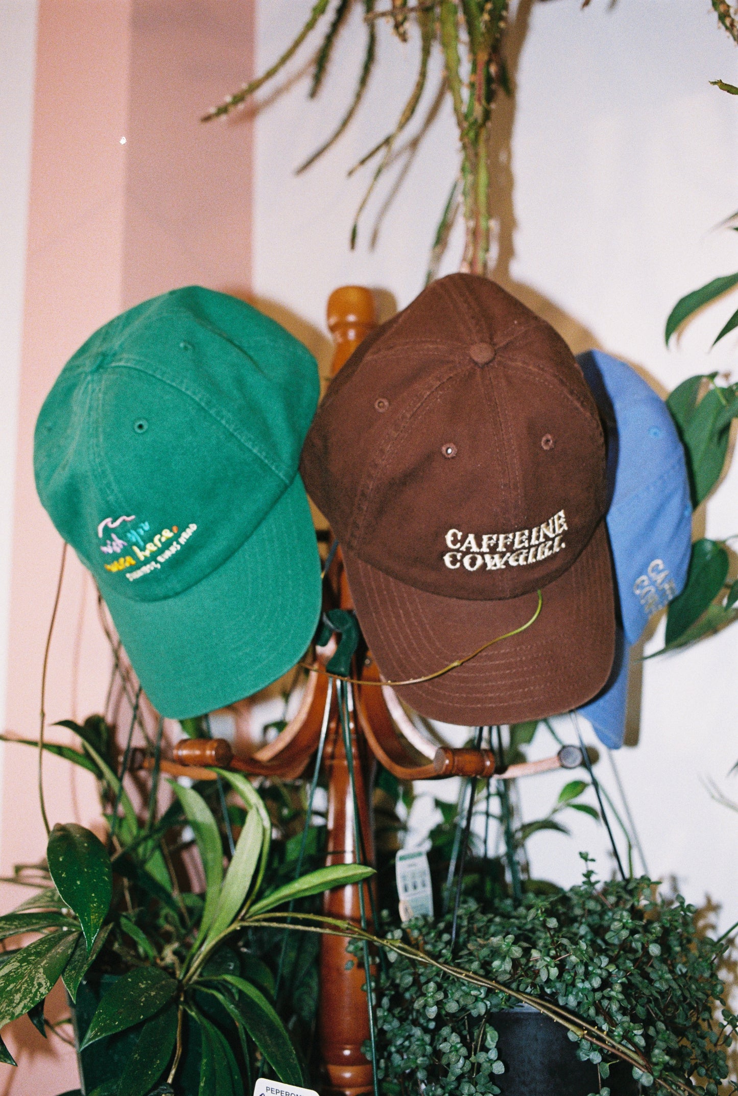 'CAFFEINE COWGIRL' DAD CAP