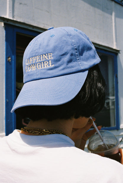 'CAFFEINE COWGIRL' DAD CAP