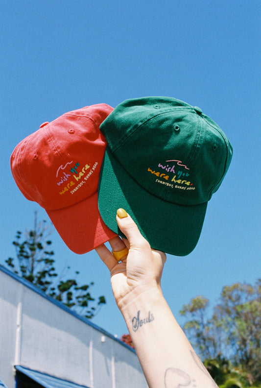 'WISH YOU WERE HERE' DAD CAP