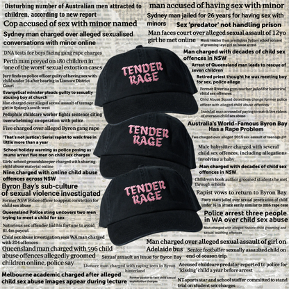 'TENDER RAGE' DAD CAP (PRE-SALE) // NOT-FOR-PROFIT