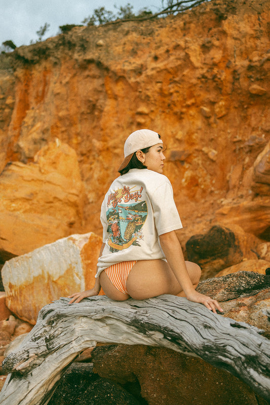 'HAVE THE BEST DAY' TEE (BACK PRINT)