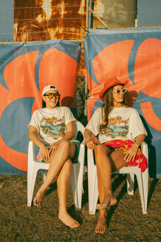 'HAVE THE BEST DAY' TEE (FRONT PRINT)